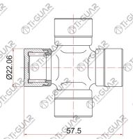 Крестовина TG-CJCS001/GUT-24 * Ti•GUAR
